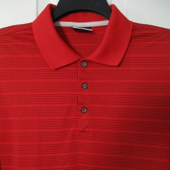 Nike Shirts Nike Golf Mens Ss Red Golf Polo Shirt Nwot Size Large